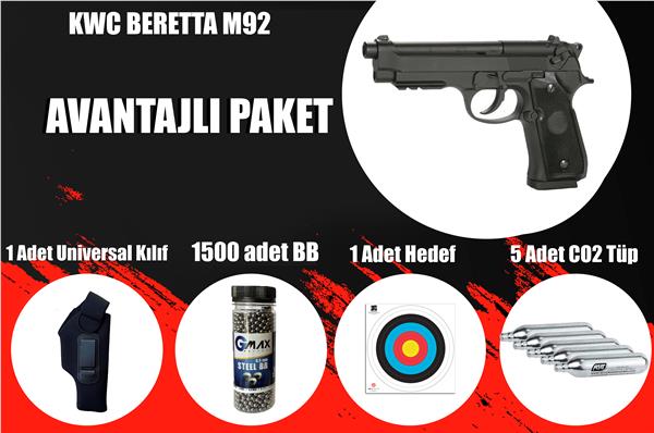 KWC Beretta M92 Blowback Avantaj Paket