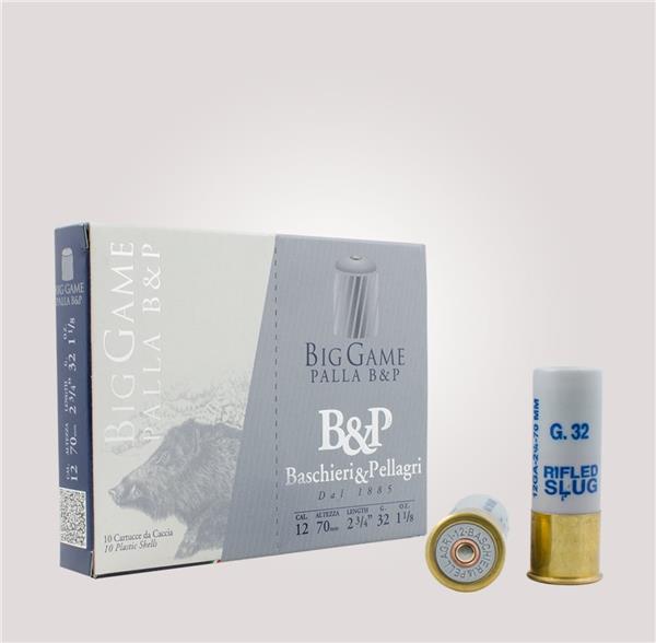 B&P BIG GAME PALLA TEK KURŞUN - 12 CAL.