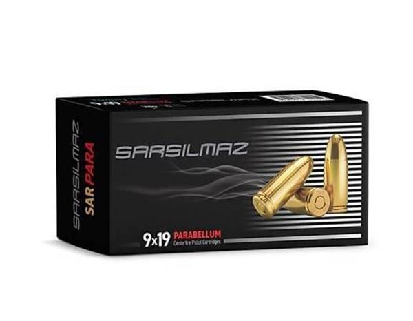 SARSILMAZ 9X19 9MM (PARABELLUM) TABANCA MERMİSİ 1000 ADET 