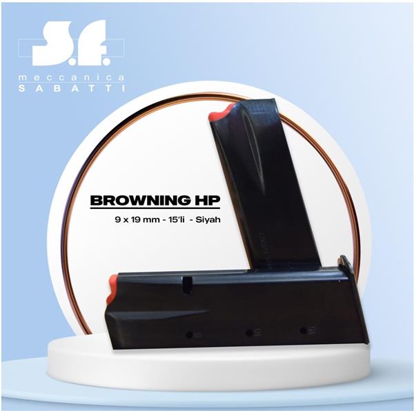 BROWNING HP (SİYAH TABANCA ŞARJÖRÜ)