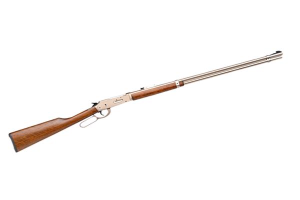 Khan Arms LR1881 36 Tüplü Şarjörlü Level Action Nikel Av Tüfeği