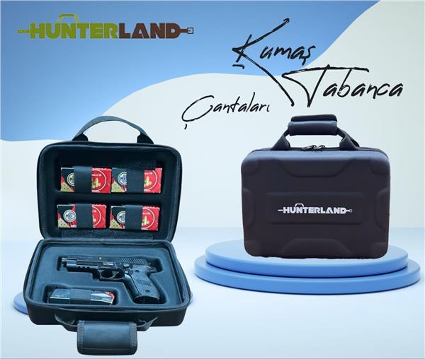 Hunterland Kumaş Lüks Tabanca Çantası