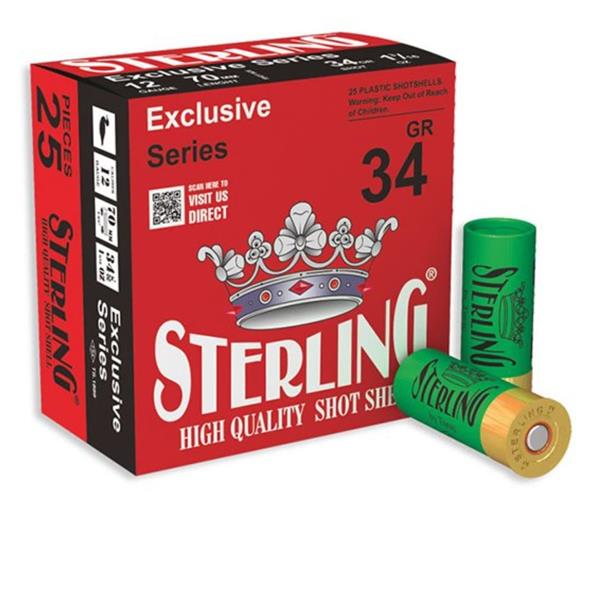 STERLING 12 Cal. 34 G. No: 8 Av Fişeği