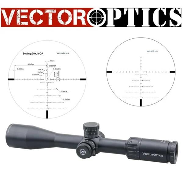 Vector Optics 4-16x44 TOUREX FFP Tüfek Dürbünü SCFF-24