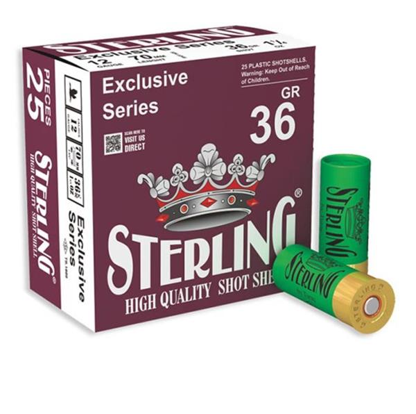 STERLING 12 Cal. 36 G. No: 2 Av Fişeği